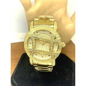 JBW Women's Watch JB-6214-10B Olympia Diamond Quartz Gold Stainless Steel 38mm